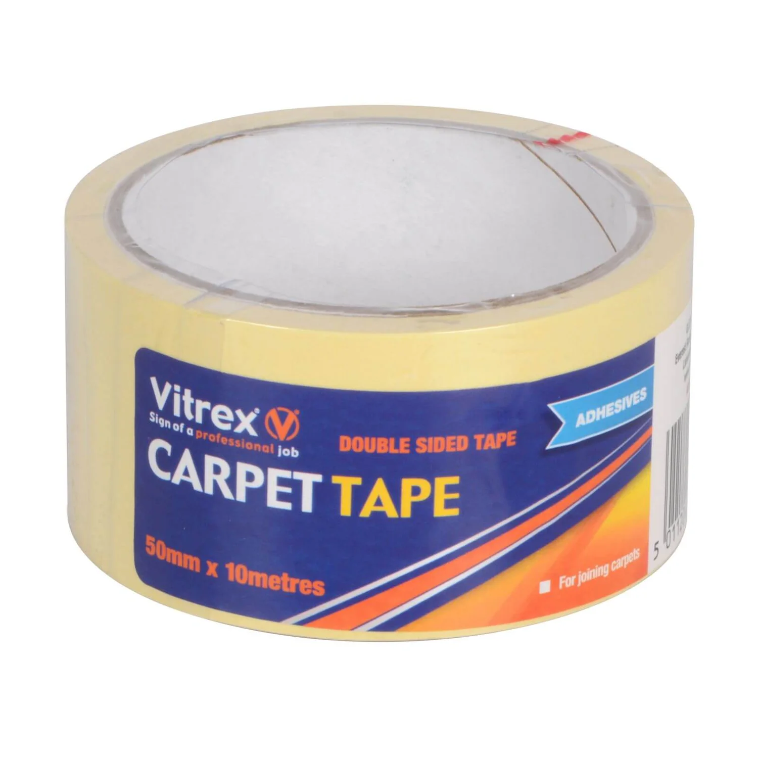 Vitrex Double Sided CARPET TAPE 50mm X10m Vitrex Double Sided CARPET TAPE 50mm X10m -Homebase Shop 12810221 1464831909688250