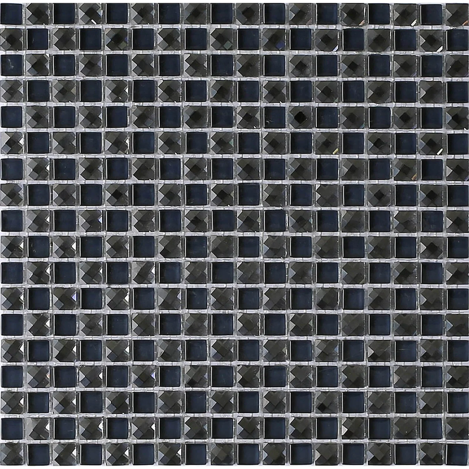 House of Mosaics Black Jewel Mosaic Tile (Sample Only) - 150 x 110mm House Of Mosaics Black Jewel Mosaic Tile (Sample Only) - 150 X 110mm -Homebase Shop 12829736 7484831906715940