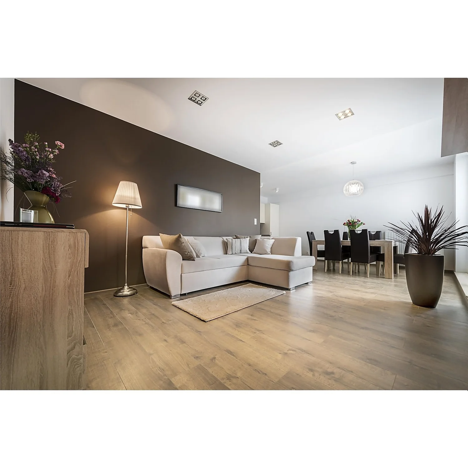 Kraus Rigid Core Luxury Vinyl Floor Tiles - Swinley Kraus Rigid Core Luxury Vinyl Floor Tiles - Swinley -Homebase Shop 12830662 1365002460375172