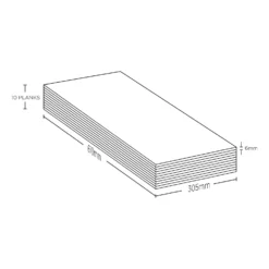 Kraus Rigid Core Luxury Vinyl Floor Tiles - Parson 2 Kraus Rigid Core Luxury Vinyl Floor Tiles - Parson -Homebase Shop 12830668 2924951621103904