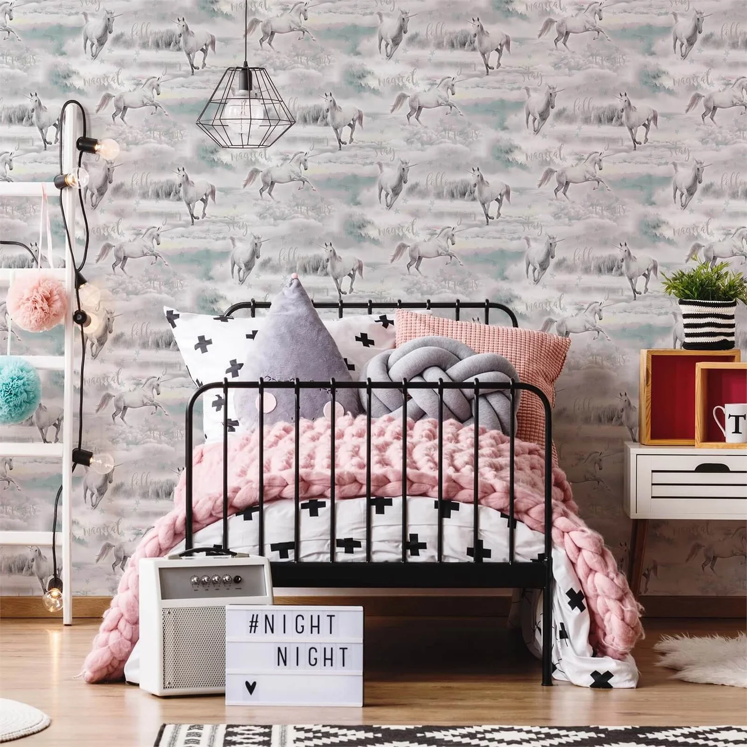 Fresco Unicorn Dreamland Wallpaper Fresco Unicorn Dreamland Wallpaper -Homebase Shop 12840762 1404833225902931