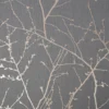 Superfresco Easy Paste The Wall Innocence Wallpaper - Charcoal And Copper