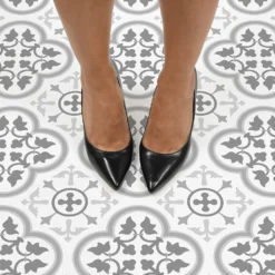 None FloorPops Peel And Stick Floor Tiles - Remy -Homebase Shop 12891300 2644849478252016