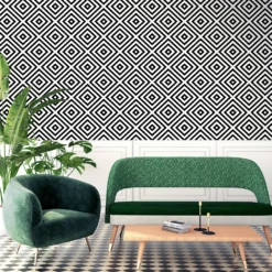 Arthouse Geometric Diamond Mono Wallpaper 2 Arthouse Geometric Diamond Mono Wallpaper -Homebase Shop 12961407 6054856733295824