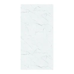 Plancs White Marble Self-Adhesive Vinyl Floor Tile - 5pc Pack Covers 0.93sqm -Homebase Shop 12968592 1764930927398489