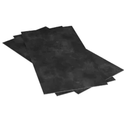 Plancs Black Slate Self-Adhesive Vinyl Floor Tile - 5pc Pack Covers 0.93sqm -Homebase Shop 12968595 8104946463344319