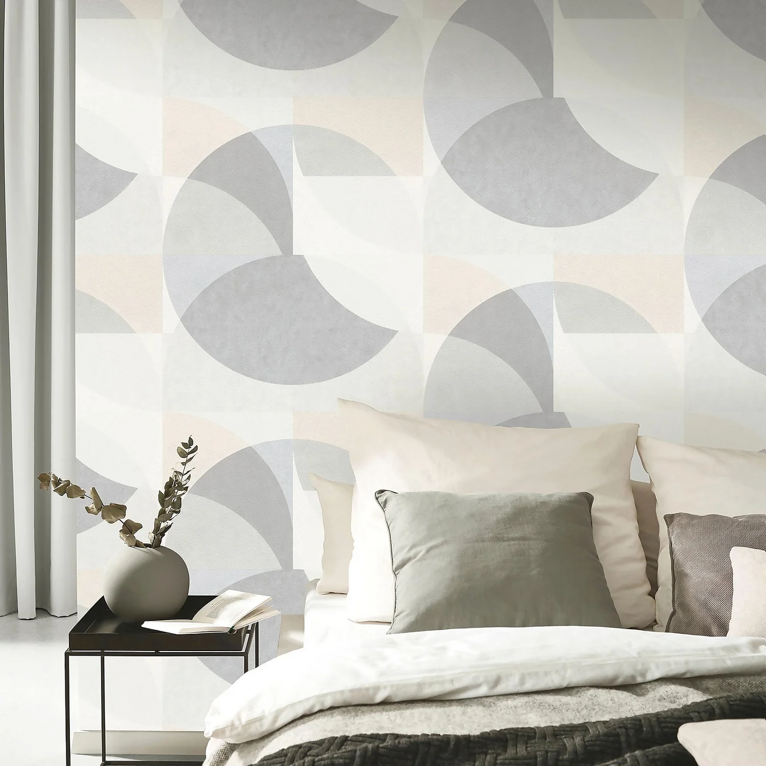 Elle Decoration Geometric Light Grey Beige Wallpaper Elle Decoration Geometric Light Grey Beige Wallpaper -Homebase Shop 13027942 1554858842551424