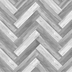 None Venice Grey Herringbone Vinyl Sheet Flooring 3x2m Roll -Homebase Shop 13053380 3665002421426250