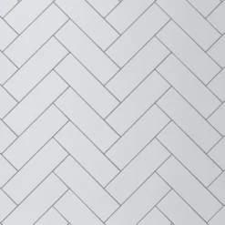 None Camden White Ceramic Wall Tile 100 X 300mm - 0.45sqm Pack -Homebase Shop 13207702 1234909364004261