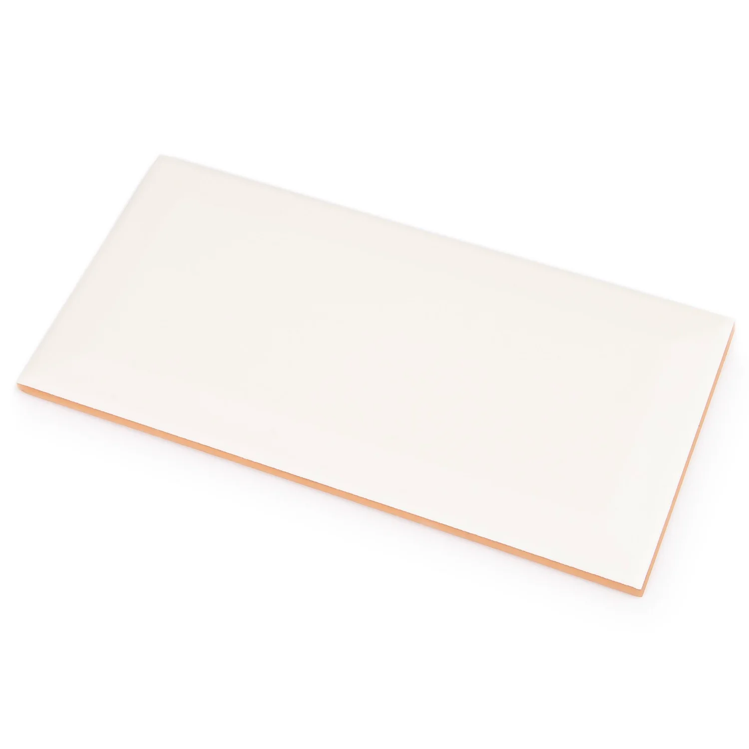 Metro Matt White Bevelled Ceramic Wall Tile 100 x 200mm None Metro Matt White Bevelled Ceramic Wall Tile 100 X 200mm -Homebase Shop 13207705 1724909363864947