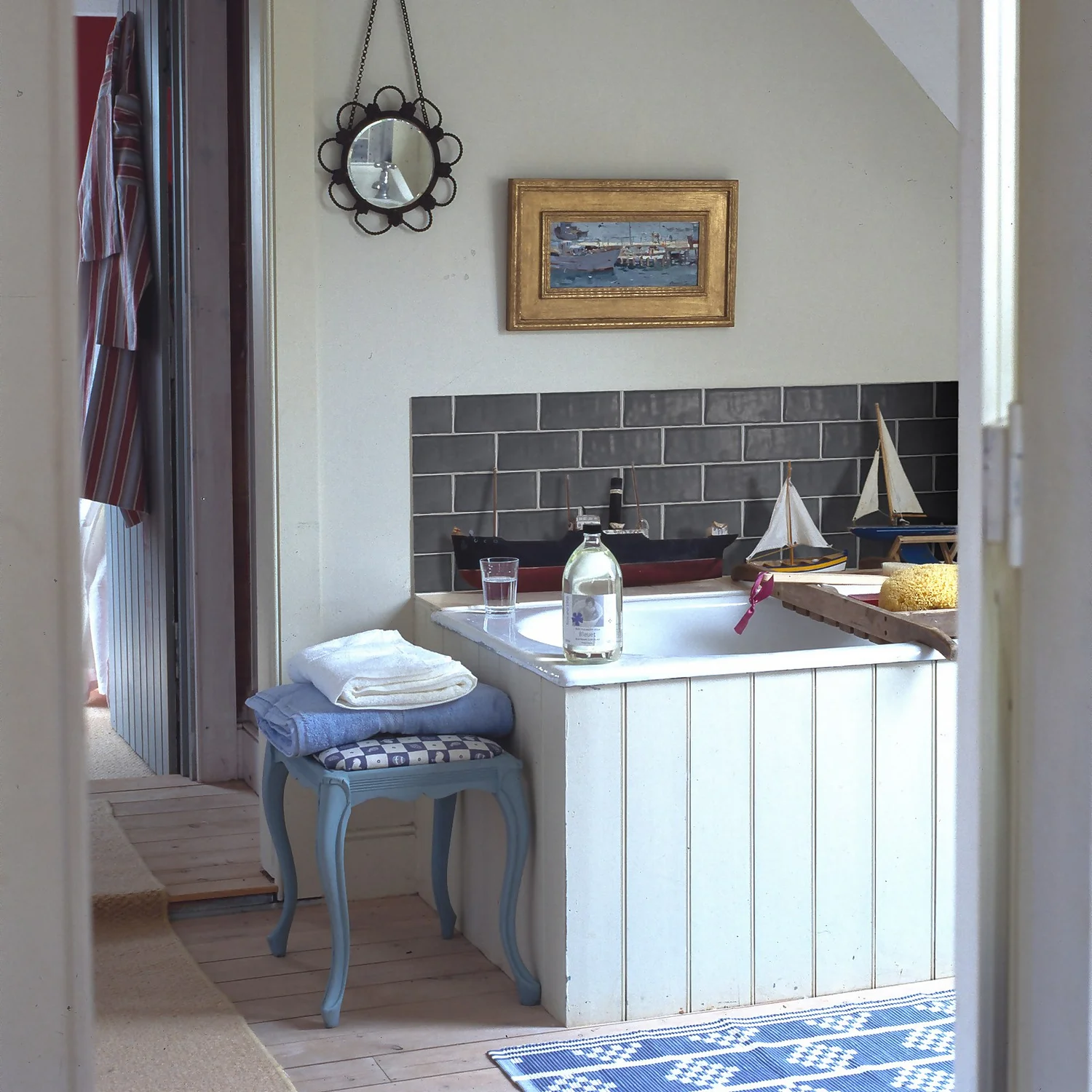 Country Living Artisan Stormy Grey Ceramic Wall Tile 75 x 150mm - 0.5sqm Pack Country Living Artisan Stormy Grey Ceramic Wall Tile 75 X 150mm - 0.5sqm Pack -Homebase Shop 13220557 1255051391109002