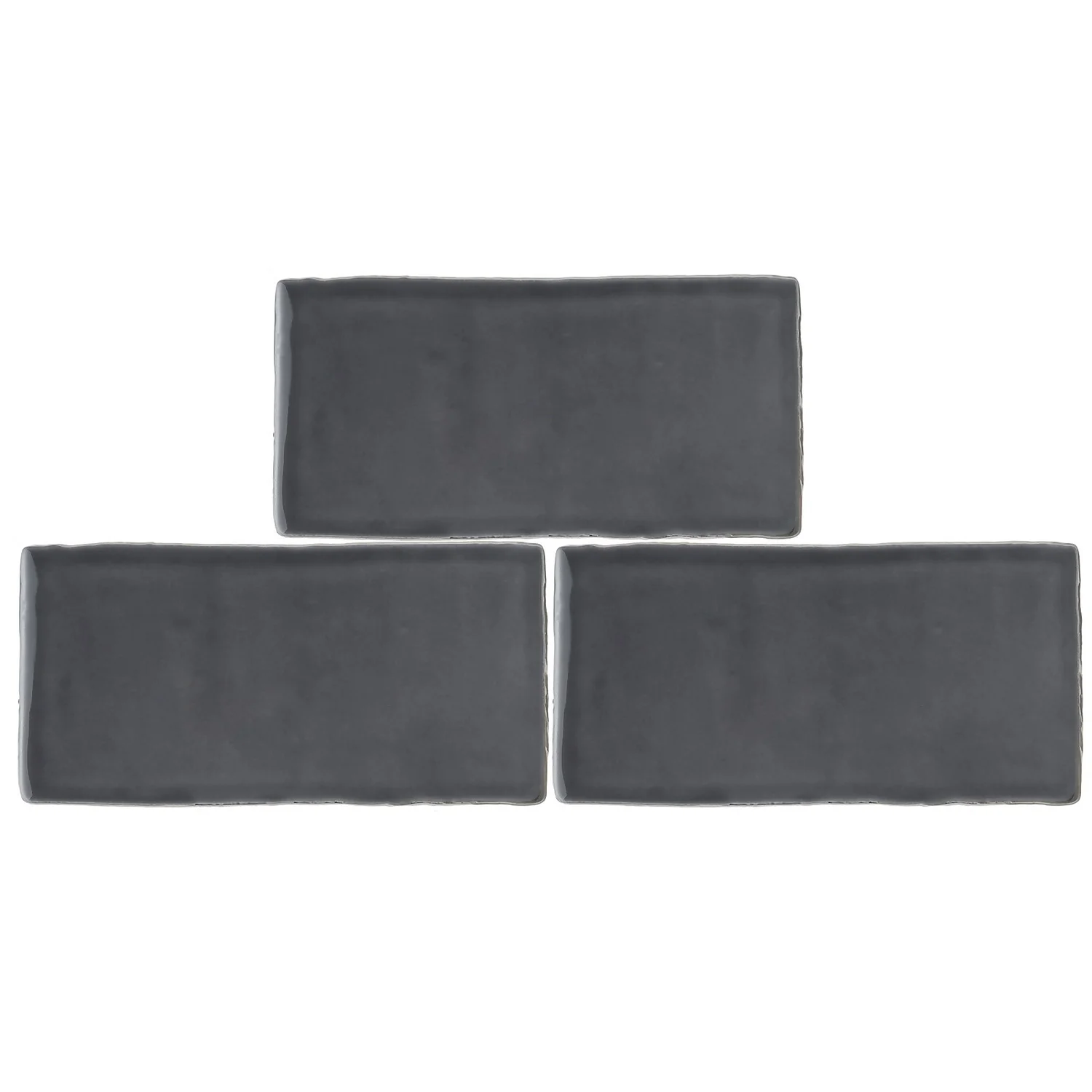 Country Living Artisan Stormy Grey Ceramic Wall Tile 75 x 150mm - 0.5sqm Pack Country Living Artisan Stormy Grey Ceramic Wall Tile 75 X 150mm - 0.5sqm Pack -Homebase Shop 13220557 4324916422375125