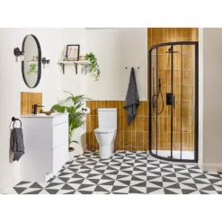 House Beautiful Aurelia Cinnamon Ceramic Wall Tile 75 X 300mm - 0.5sqm Pack -Homebase Shop 13220560 1915025546843792