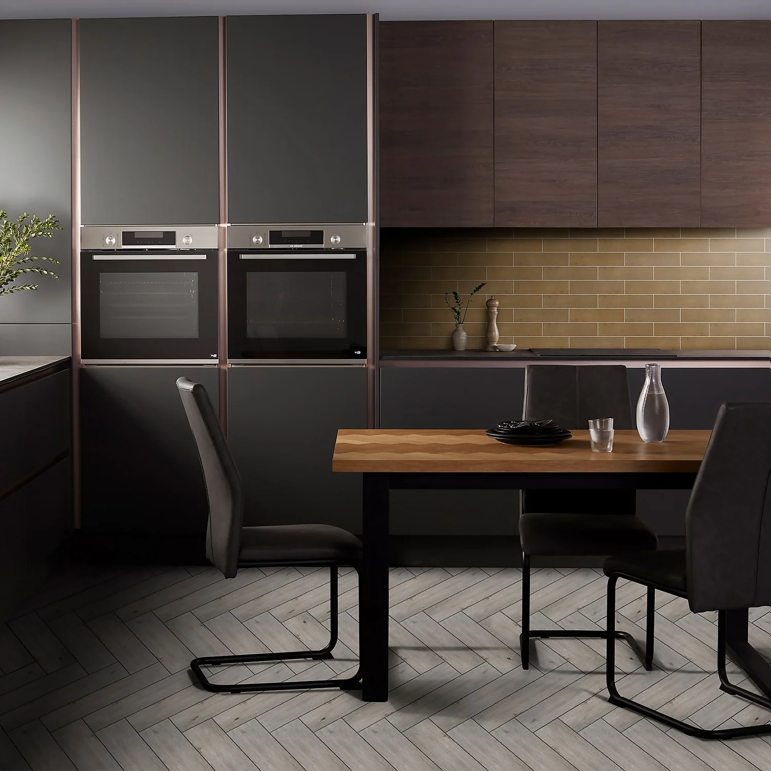 House of Wall Tiles Wood Effect Grey Oak Porcelain Floor Tile 600x150mm - 0.99sqm pack House Of Wall Tiles Wood Effect Grey Oak Porcelain Floor Tile 600x150mm - 0.99sqm Pack -Homebase Shop 13220577 2094909608172815