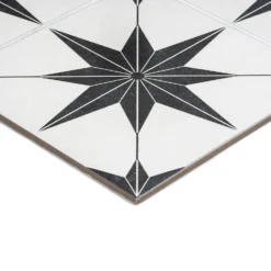 Country Living Starry Skies White Light Porcelain Floor & Wall Tile 1.42sqm Pack - 450x450mm -Homebase Shop 13220583 6794915124967984