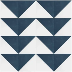 House Beautiful Cube Denim Porcelain Wall & Floor Tile 200 X 200mm - 0.52sqm Pack -Homebase Shop 13220590 8964924671357078