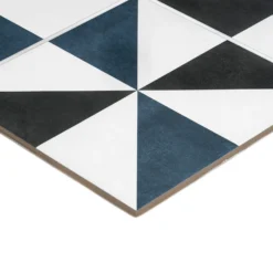 House Beautiful Cube Windmill Pre-scored Porcelain Wall & Floor Tile 450 X 450mm - 1.42sqm Pack -Homebase Shop 13220591 2074915385810655