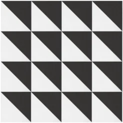 House Beautiful Cube Mono Porcelain Wall & Floor Tile 200 X 200mm - 0.52sqm Pack -Homebase Shop 13220595 1564915385376108