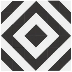 House Beautiful Cube Mono Porcelain Wall & Floor Tile 200 X 200mm - 0.52sqm Pack -Homebase Shop 13220595 4514915385546097