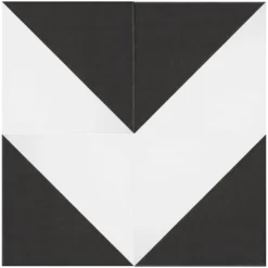 House Beautiful Cube Mono Porcelain Wall & Floor Tile 200 X 200mm - 0.52sqm Pack -Homebase Shop 13220595 6634915385414178