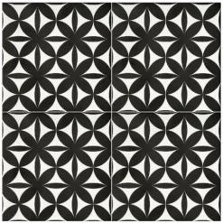 Fiore Eclipse Grey Porcelain Wall & Floor Tile 200 X 200mm - 0.52sqm Pack 2 Fiore Eclipse Grey Porcelain Wall & Floor Tile 200 X 200mm - 0.52sqm Pack -Homebase Shop 13220598 1364916348899719