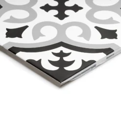 Fiore Classic Grey Porcelain Wall & Floor Tile 200 X 200mm - 0.52sqm Pack -Homebase Shop 13220599 1794916347973772