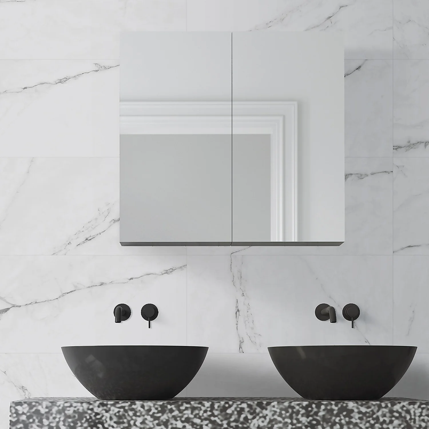 Marquis Ibiza White Porcelain Tile (Sample Only) - 100 x 130mm Marquis Ibiza White Porcelain Tile (Sample Only) - 100 X 130mm -Homebase Shop 13909443 4434980901795755