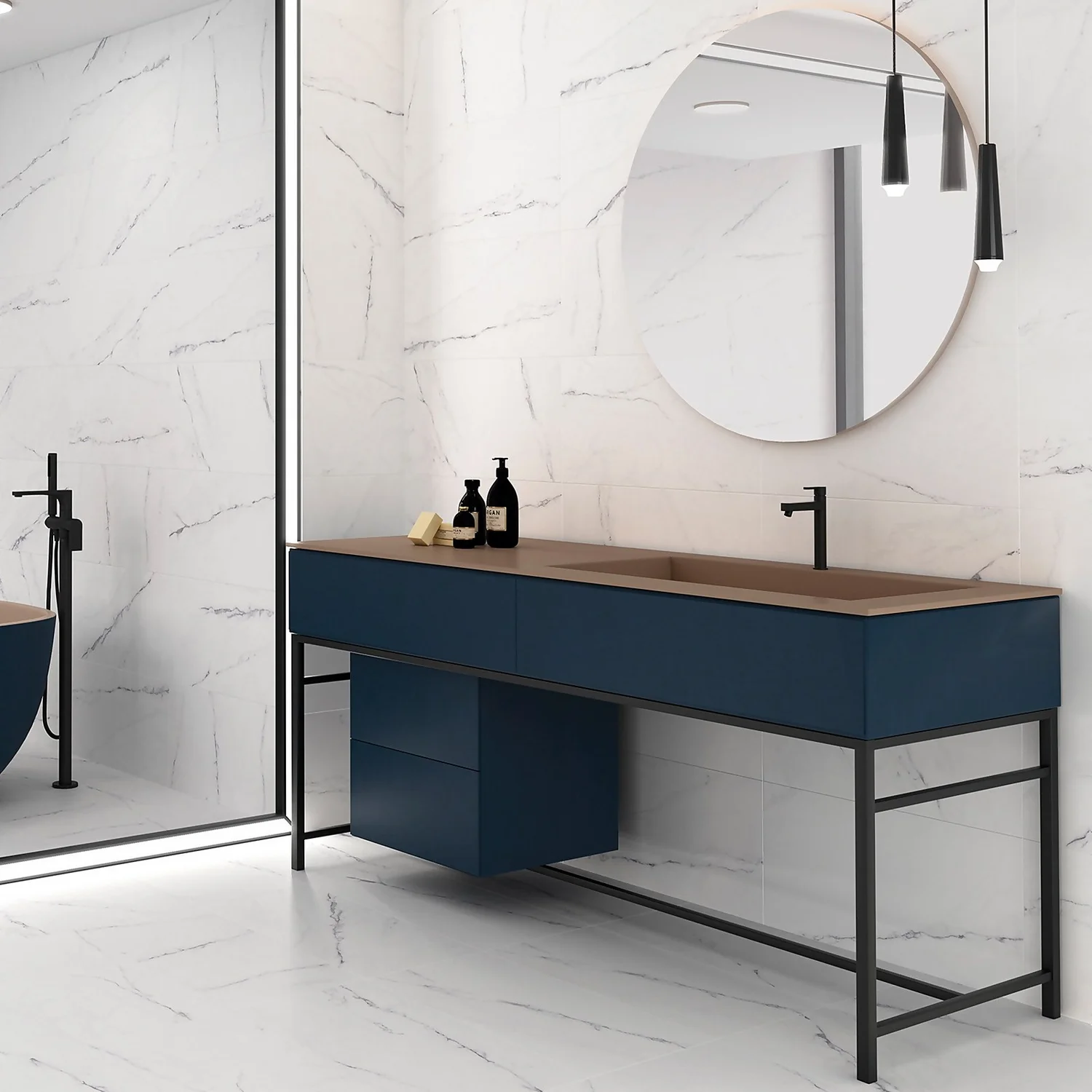 Marquis Ibiza White Porcelain Tile (Sample Only) - 100 x 130mm Marquis Ibiza White Porcelain Tile (Sample Only) - 100 X 130mm -Homebase Shop 13909443 9894980902047830