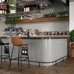 Marquis Ancien Grey Porcelain Tile - 75 X 300mm -Homebase Shop 13909452 4794980901301655