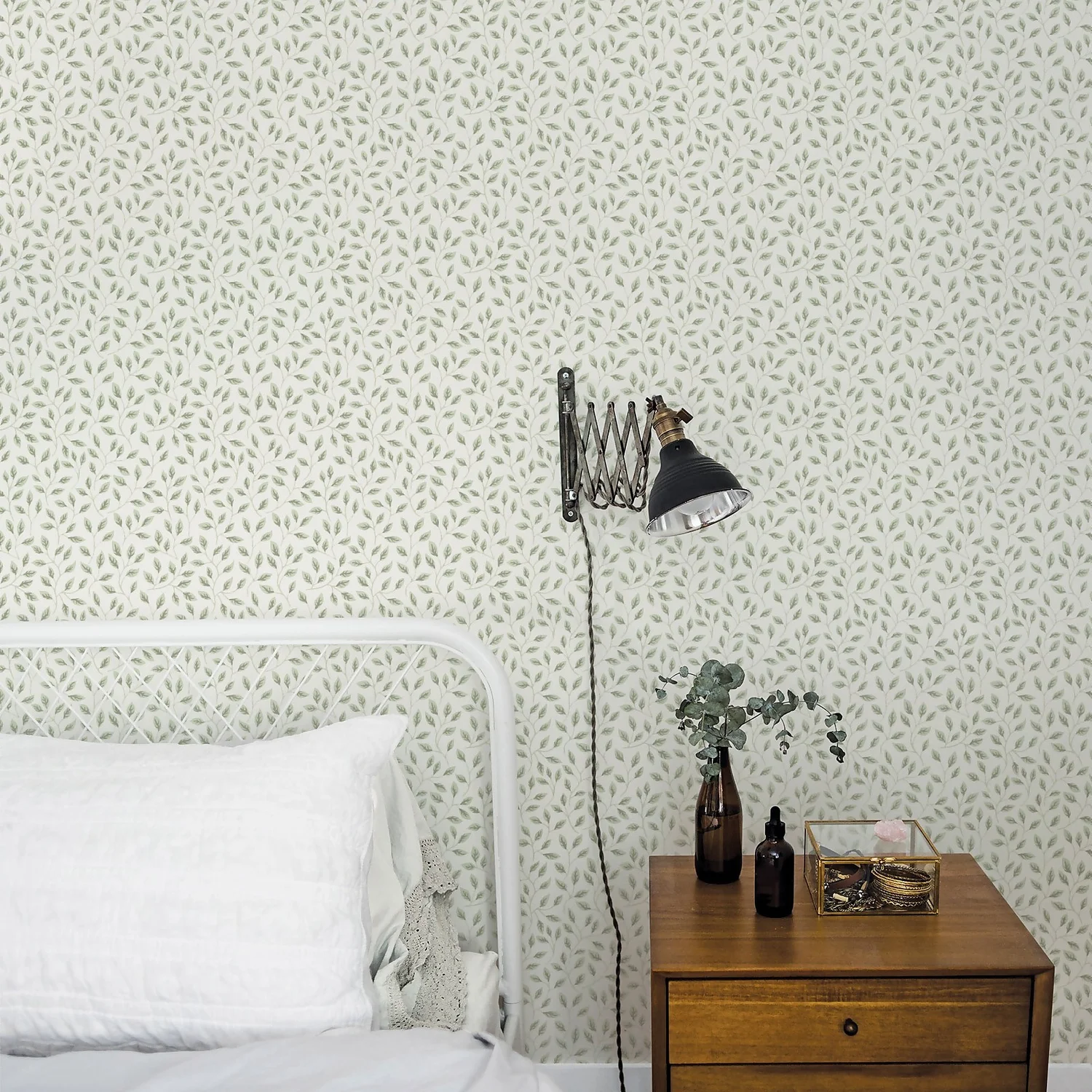 Galerie Leaf Trail Green A4 Wallpaper Sample Galerie Leaf Trail Green A4 Wallpaper Sample -Homebase Shop 13910558 6164994884064862