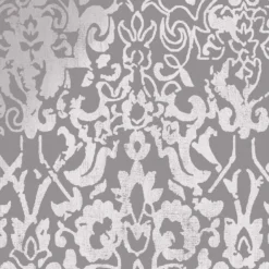 Next Majestic Damask Grey Wallpaper -Homebase Shop 13956009 1944998026090562
