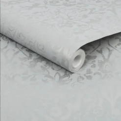 Next Majestic Damask Grey Wallpaper -Homebase Shop 13956009 2144998026005917