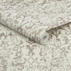 Next Majestic Damask Neutral Wallpaper -Homebase Shop 13956010 7364998025975869