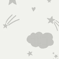 Next Moon & Stars Grey Wallpaper -Homebase Shop 13956083 8614998026267292