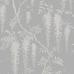 Flooring And Tile Store 27 Next Wisteria Trails Grey Wallpaper