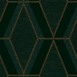 Next Optical Triangle Green Wallpaper 2 Next Optical Triangle Green Wallpaper -Homebase Shop 13960887 1344998027510492