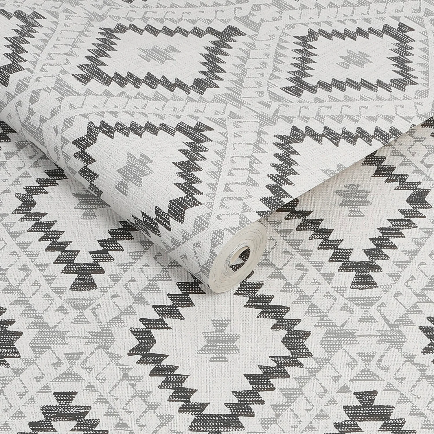Superfresco Colours Aztec Geo Mono Wallpaper Superfresco Colours Aztec Geo Mono Wallpaper -Homebase Shop 13991826 1715003726788611