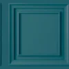 Fresco Wood Panel Teal Wallpaper