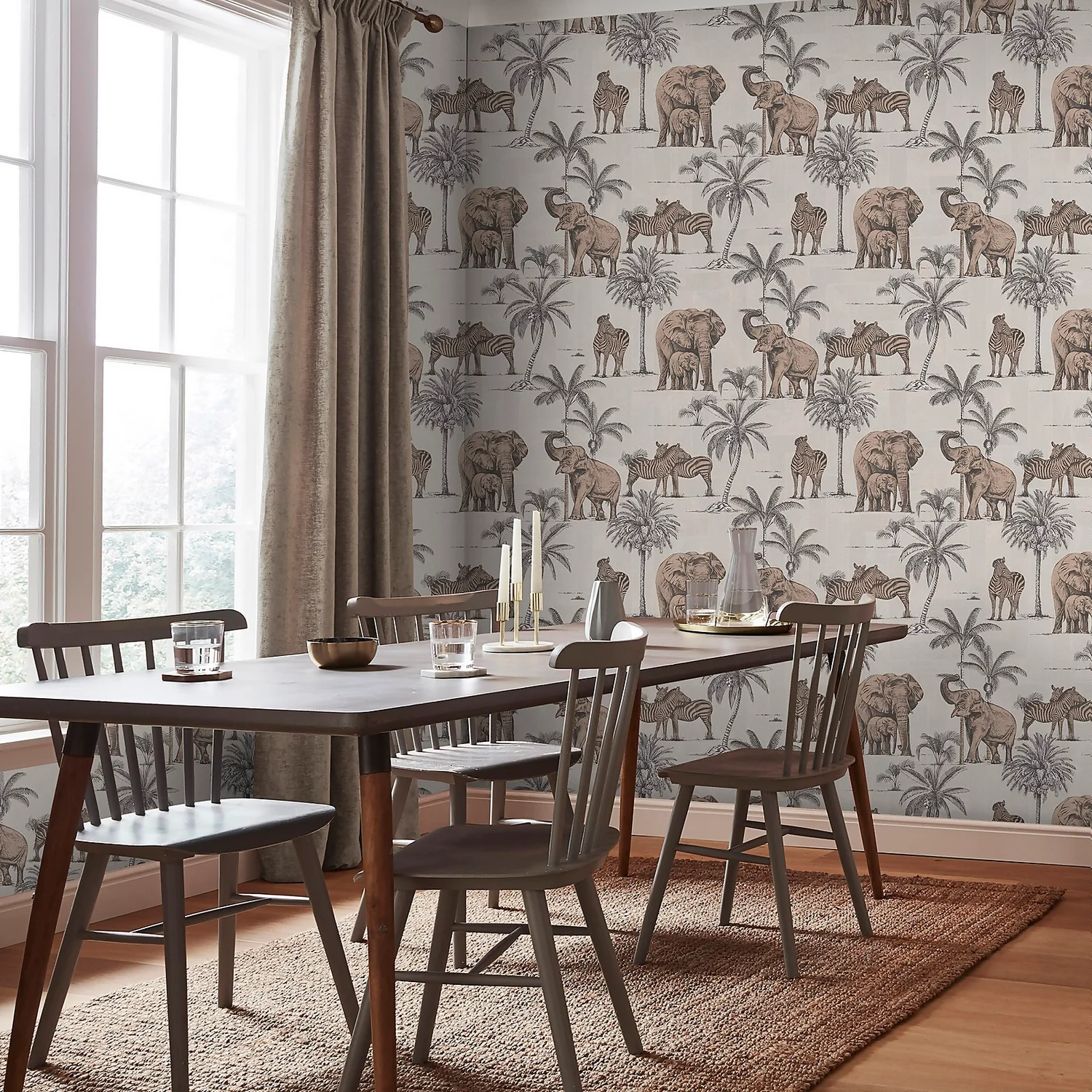 Fresco Kenya Natural Wallpaper Fresco Kenya Natural Wallpaper -Homebase Shop 13991906 7605003724813657