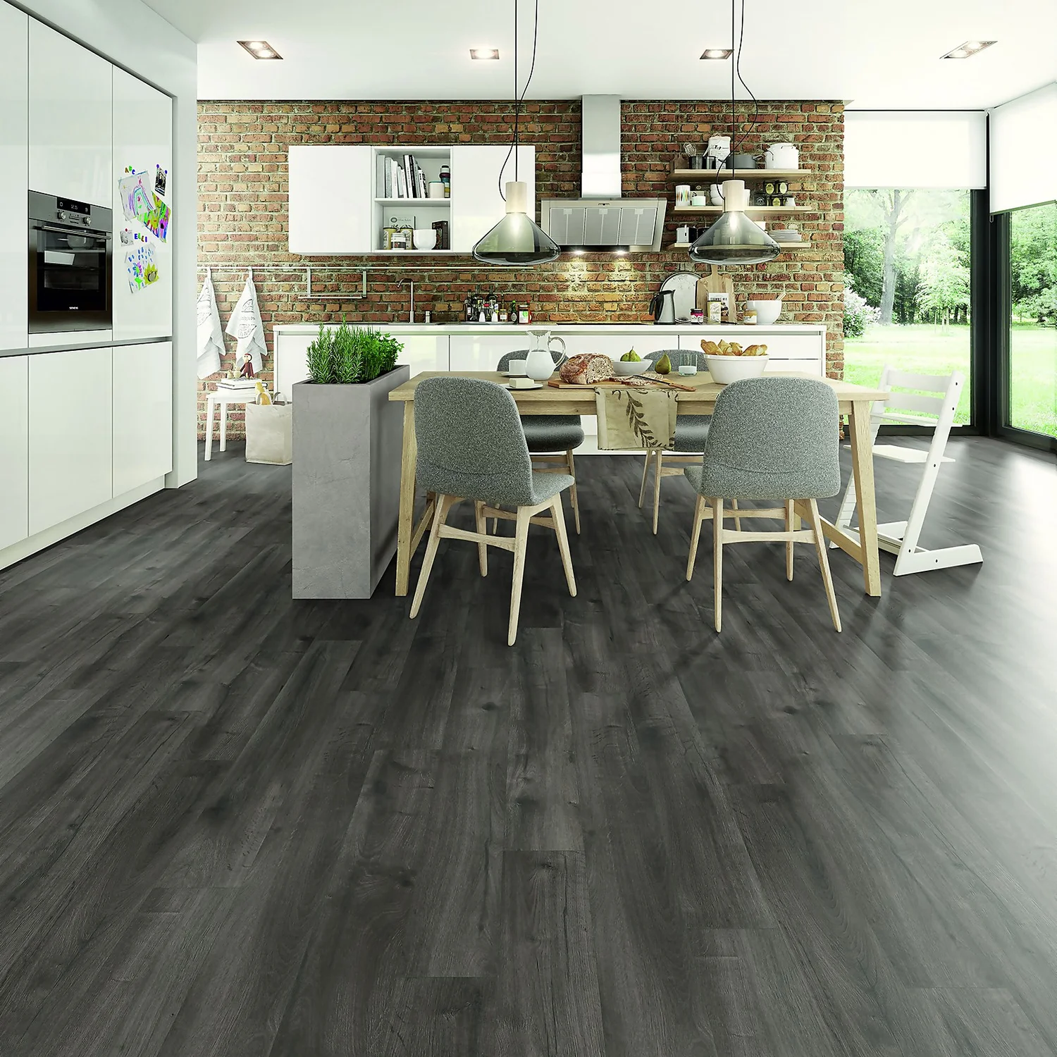 EGGER HOME Grey Loja Oak 8mm Laminate Flooring EGGER HOME Grey Loja Oak 8mm Laminate Flooring -Homebase Shop 13999092 1045009675112177
