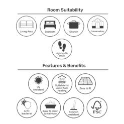 EGGER HOME Dark Luanda Oak 8mm Laminate Flooring -Homebase Shop 13999093 6965014868405553