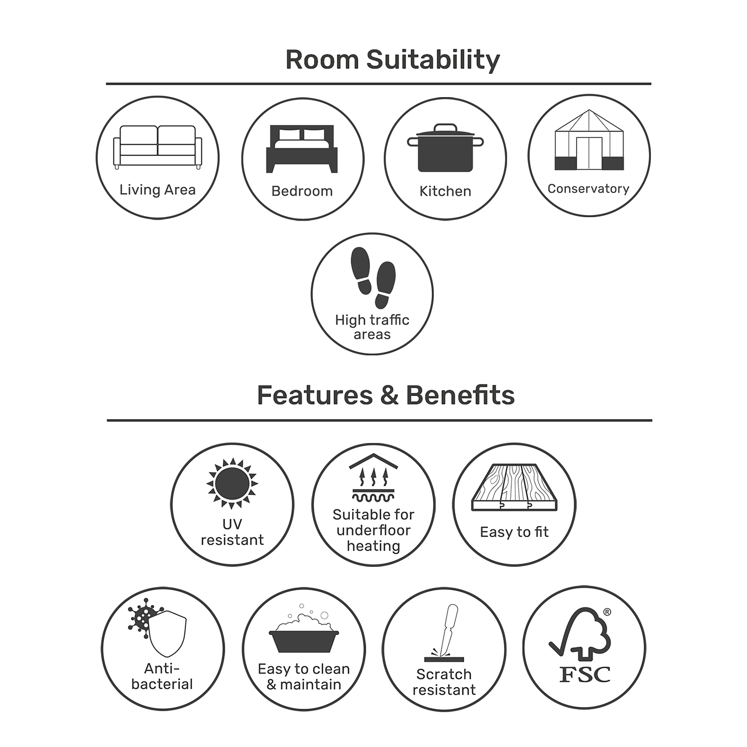 EGGER HOME Grey Elva Oak 10mm Laminate Flooring EGGER HOME Grey Elva Oak 10mm Laminate Flooring -Homebase Shop 13999097 5685014868460540
