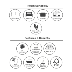 EGGER HOME Grey Berdal Oak 8mm Laminate Flooring -Homebase Shop 14001745 1075014868717208